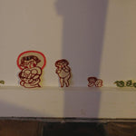 Classiky x Mihoko Seki Stencil Dyeing Paper Seals - Child