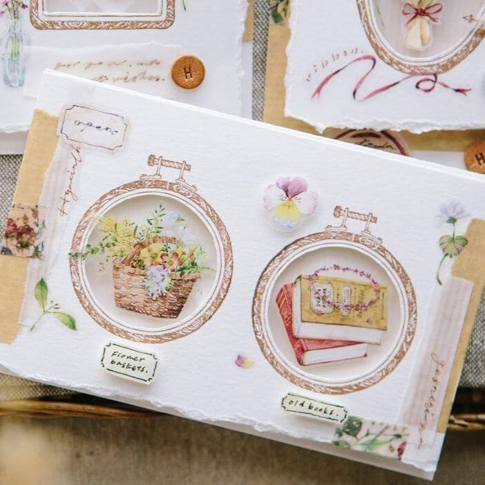 OURS Rubber Stamp - Circle Embroidery Hoop