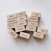 ____ of the day Rubber Stamp: Classic Typeface