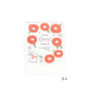 Clear Postcard - New Year Camillia and Rabbit