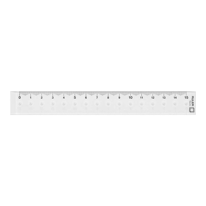 MD 15cm Clear Ruler – Sumthings of Mine