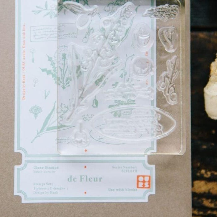 OURS de Fleur Clear Stamp Sheet – Sumthings of Mine