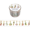 Mind Wave Clear Tape - Floral Garland