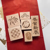 Year of Rabbit Lucky Rubber Stamps (L)