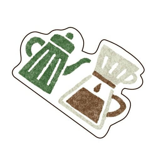 Furukawashiko [Pochitto] Sticker Flakes - Coffee