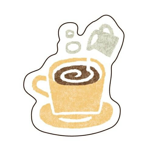 Furukawashiko [Pochitto] Sticker Flakes - Coffee