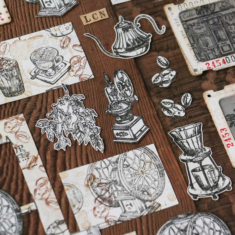 LCN Rubber Stamp Set - Coffee Stamp Vol.2