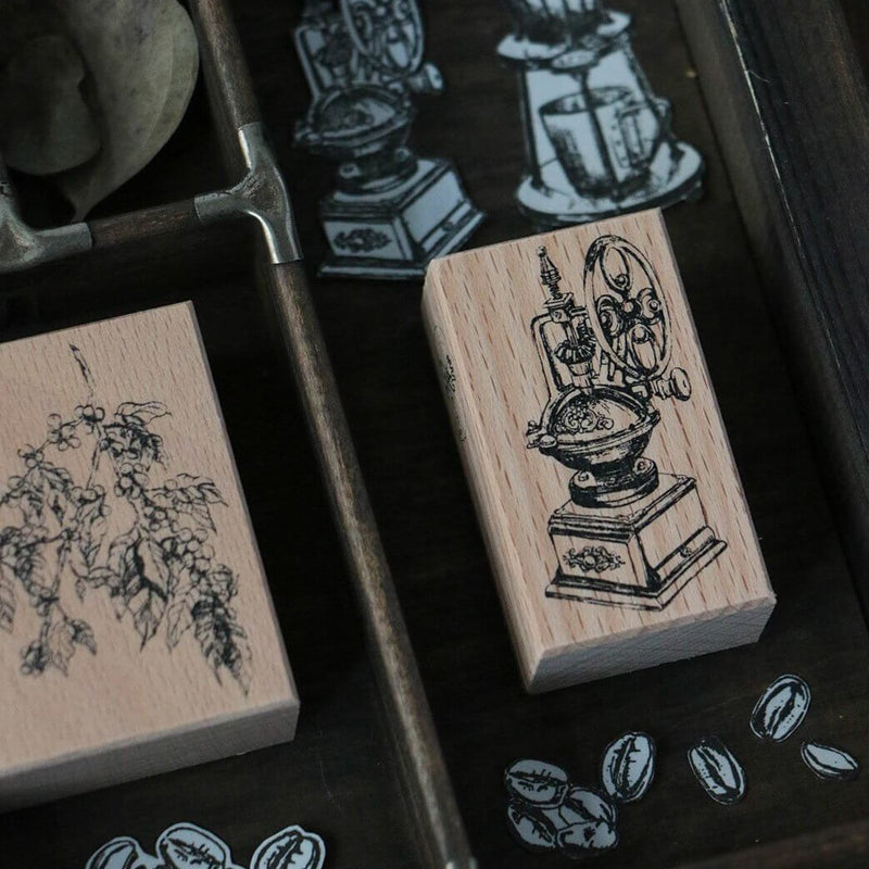 LCN Rubber Stamp Set - Coffee Stamp Vol.2