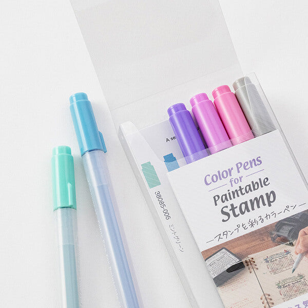 MD Colour Pens for Paintable Stamp - Relax