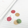 Seasonal Colour Swatch Tracing Paper Stickers