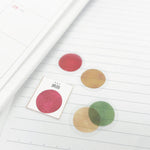 Seasonal Colour Swatch Tracing Paper Stickers