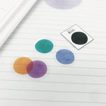 Seasonal Colour Swatch Tracing Paper Stickers