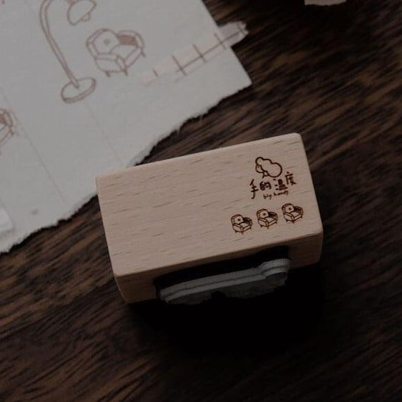 bighands Rubber Stamp - Comfy Corner