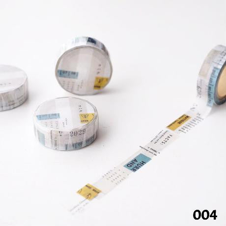 YOHAKU Original Washi Tapes Collection I