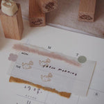 bighands handmade Rubber Stamp Set - Daily