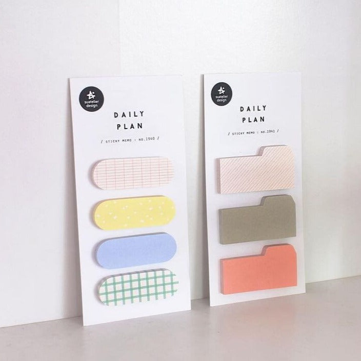 Suatelier Memo Sticky Notes - Plaster