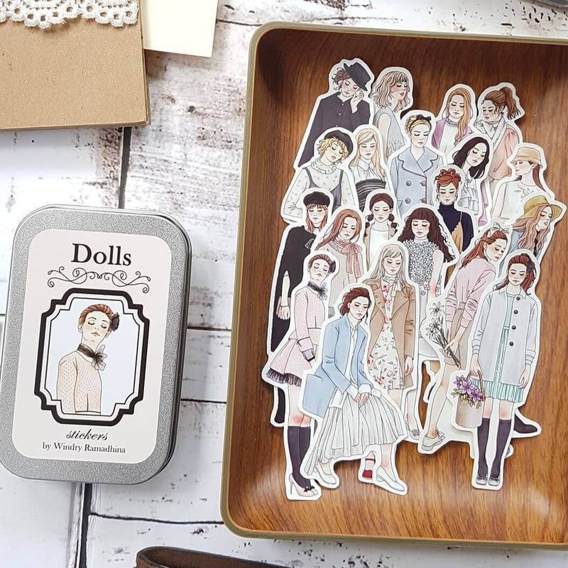 Windry R. Sticker Set: Dolls