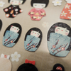 Suatelier Stickers - Kokeshi Dolls