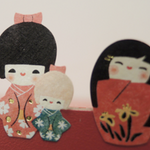 Suatelier Stickers - Kokeshi Dolls