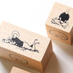 modaizhi One Day Rubber Stamp Set - Plant Series