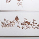 modaizhi One Day Rubber Stamp Set - Plant Series