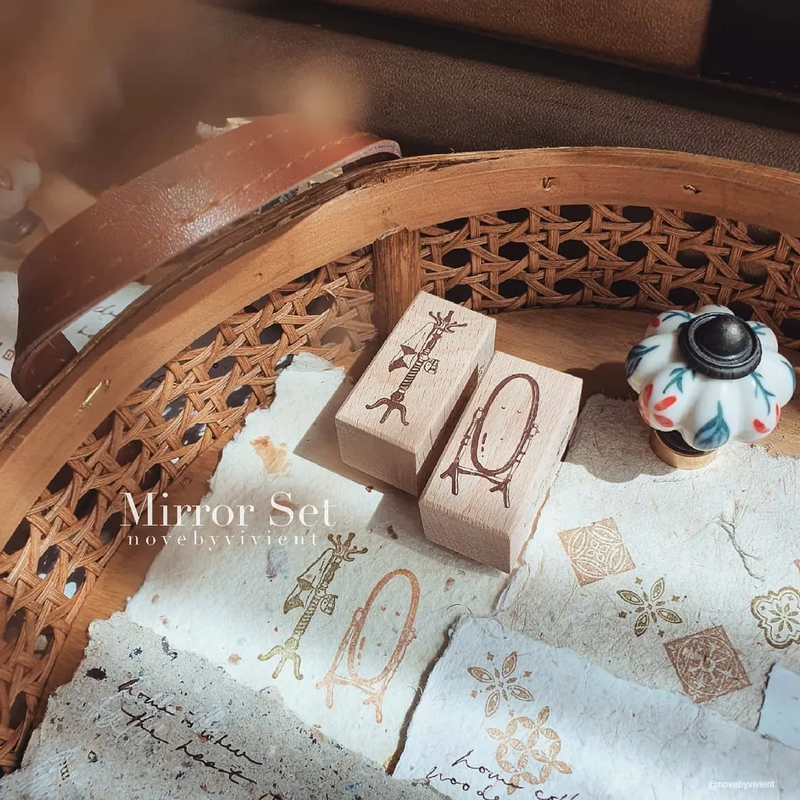 Nove Home Rubber Stamp Collection - Mirror Set