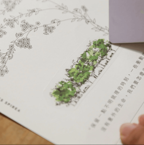modaizhi Print-on Stickers - Big Tree