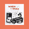when I work Sticker Pack