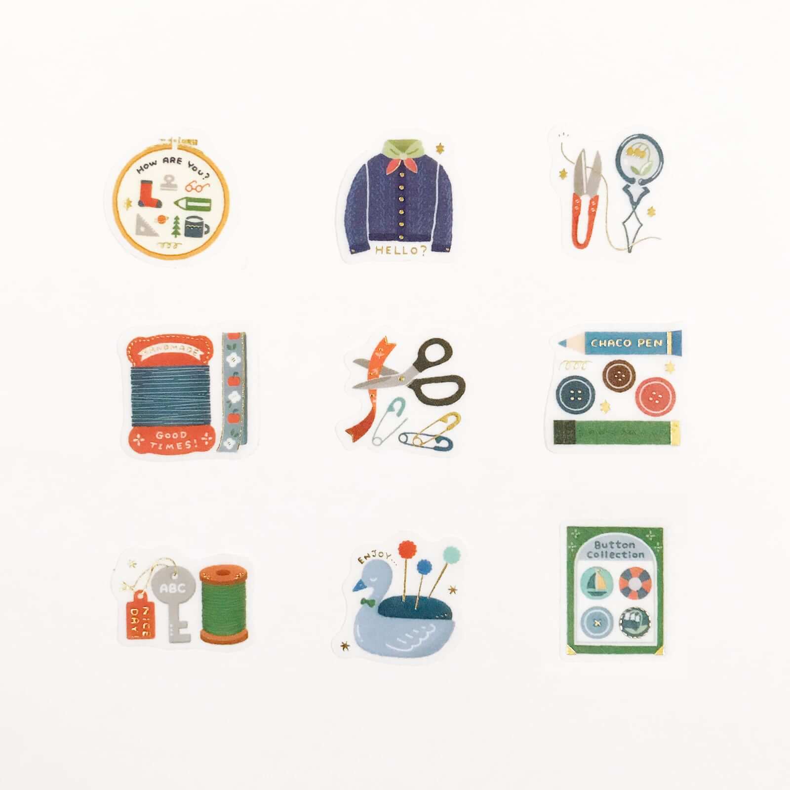 eric Sticker Flake Set II - My Shop/Sewing – Sumthings of Mine