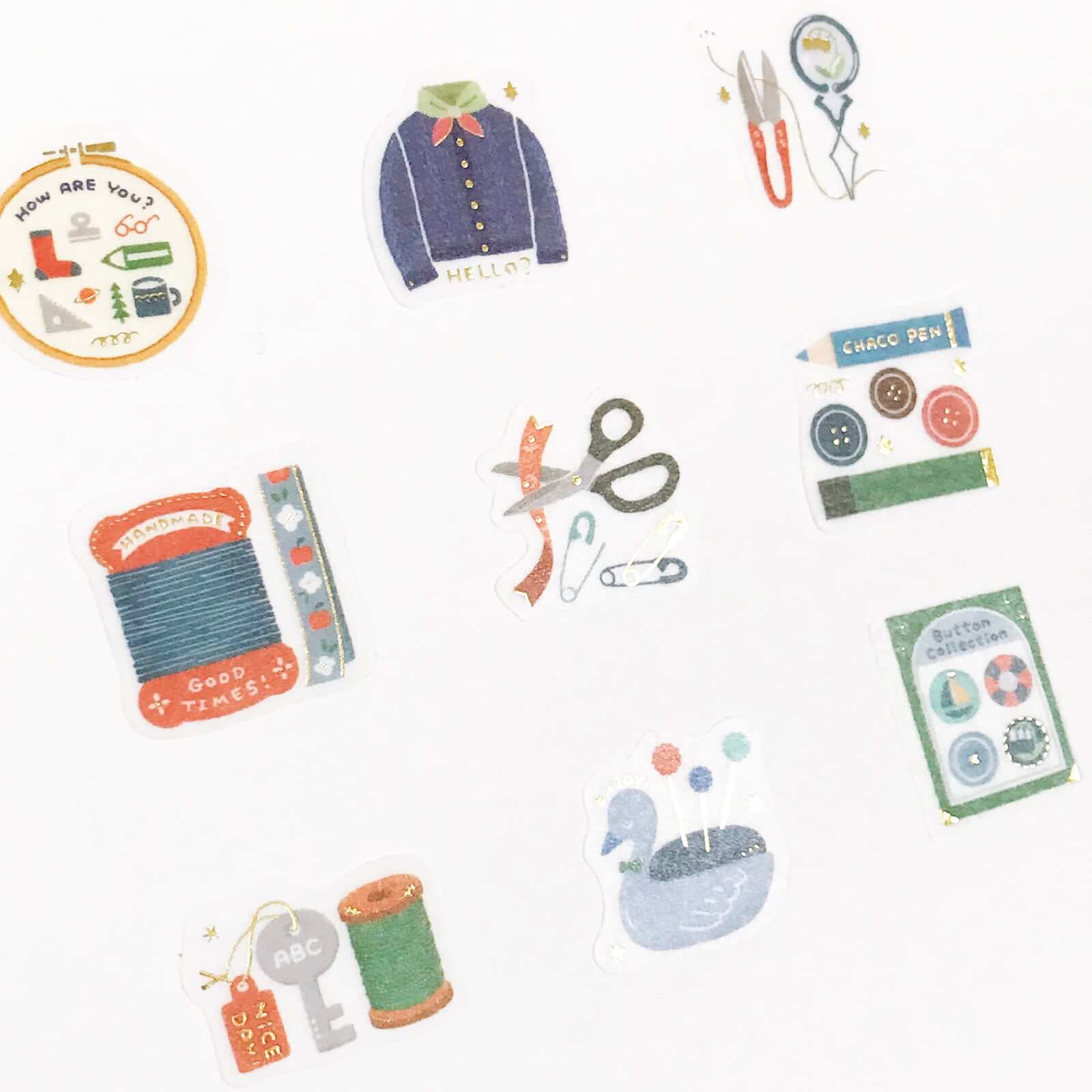 eric Sticker Flake Set II - My Shop/Sewing – Sumthings of Mine