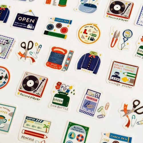 eric Sticker Flake Set II - My Shop/Sewing