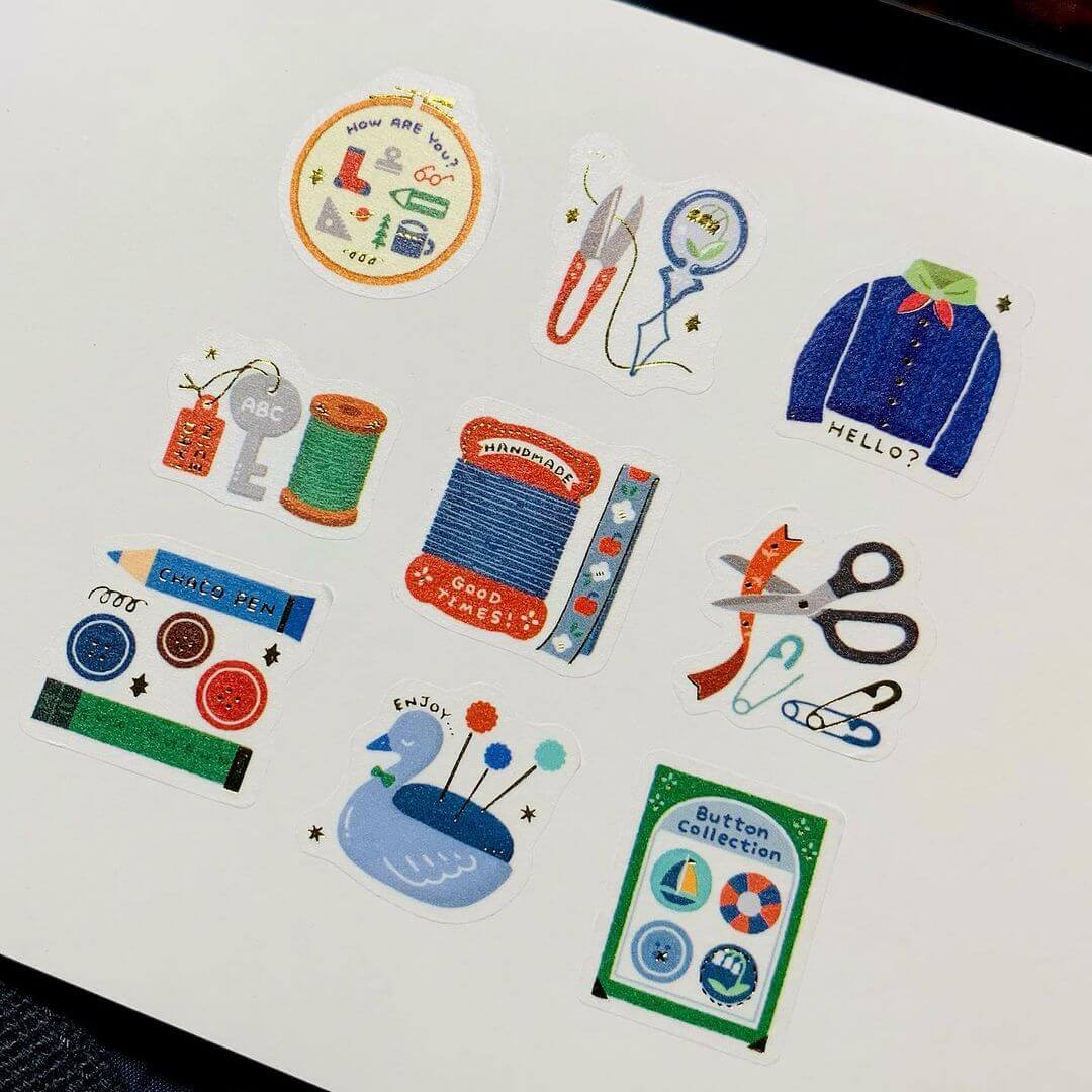 eric Sticker Flake Set II - My Shop/Sewing – Sumthings of Mine