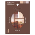 Moments Sticker Flakes - Brown Tone