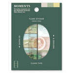 Moments Sticker Flakes - Green Tone