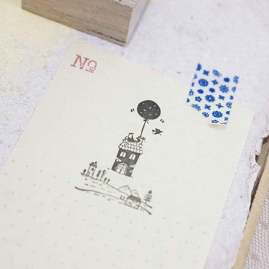 Black Milk Project Rubber Stamp - Floating House