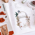 Jesslynnpadilla Rubber Stamp -  Arch Floral Frame