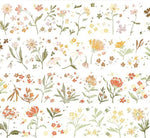 Meow Illustration PET Tape - Flower Field