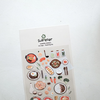 Suatelier Stickers - Food Trip II