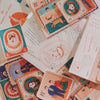 Humana Sticker - Frida Kahlo Stamps