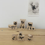 FStudio Rubber Stamp - Golden Leopard