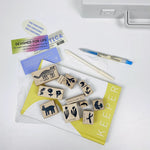 FStudio Rubber Stamp - Be alone