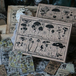 LCN Rubber Stamp Set - Fungus Notecard I