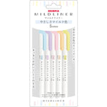 Zebra Mildliner Double-Sided Highlighter - Gentle Colour