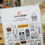 Suatelier Stickers - City Collection (China/ Moscow/ New York/ Paris/ London/ frankfurt am main/ Tokyo)
