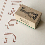 Nicoma Rubber Stamp - Noodle Girl