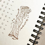 Pion: Goddess of Stationery Rubber Stamp Set