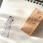 Pion: Goddess of Stationery Rubber Stamp Set