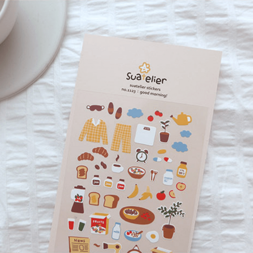 Suatelier Sticker - good morning!