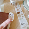 Yeoncharm Die-Cut Washi Sticker Roll - Grandma's Kitchen