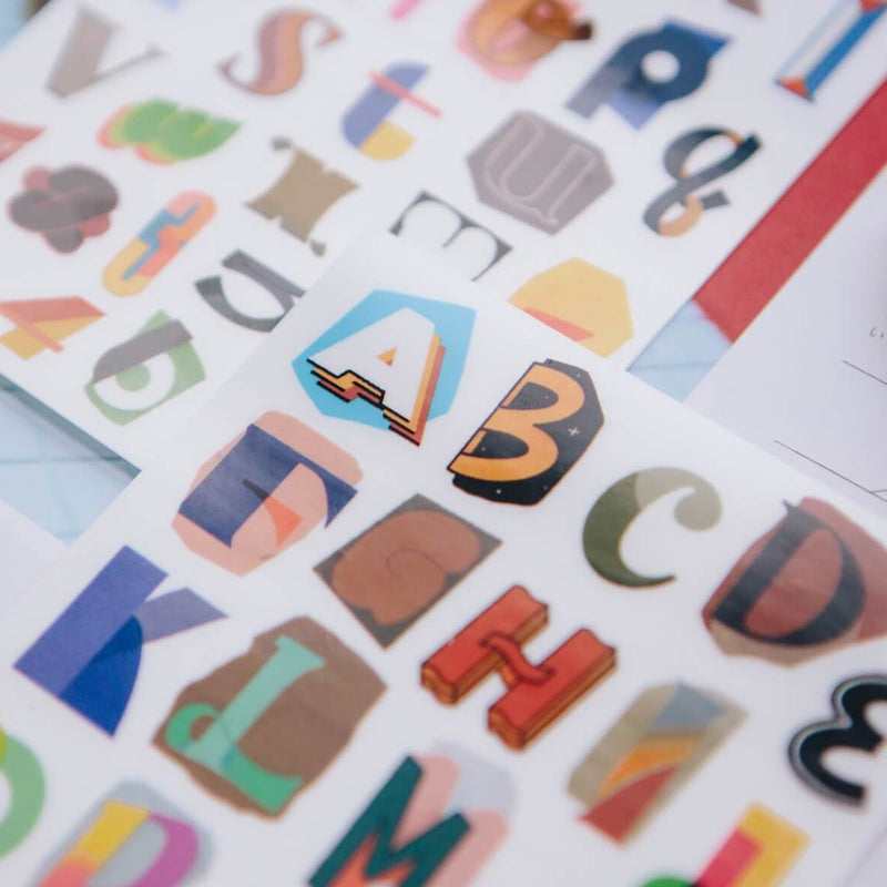 OURS Print-On Stickers VII - Grooving A-Z